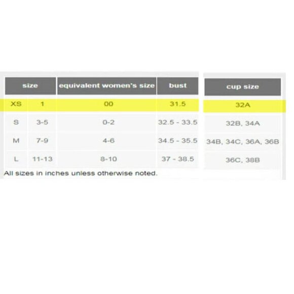 Xhilaration Chevron Push Up Midi Bikini Swim Top size extra small - Picture 13 of 13